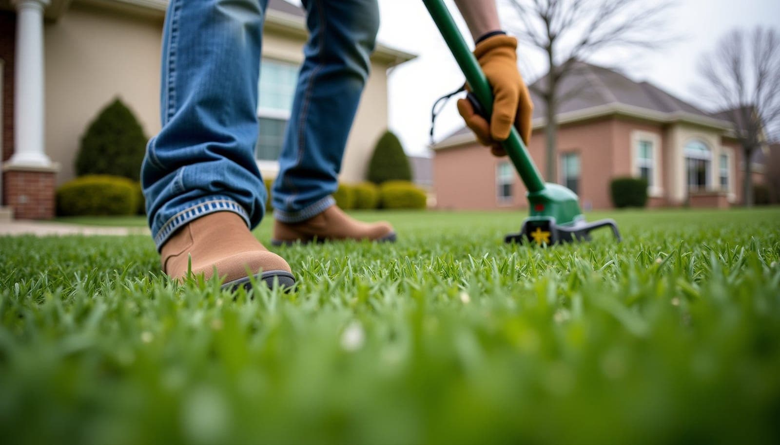 Professional photograph of How often should I apply herbicide my lawn - residential lawn care