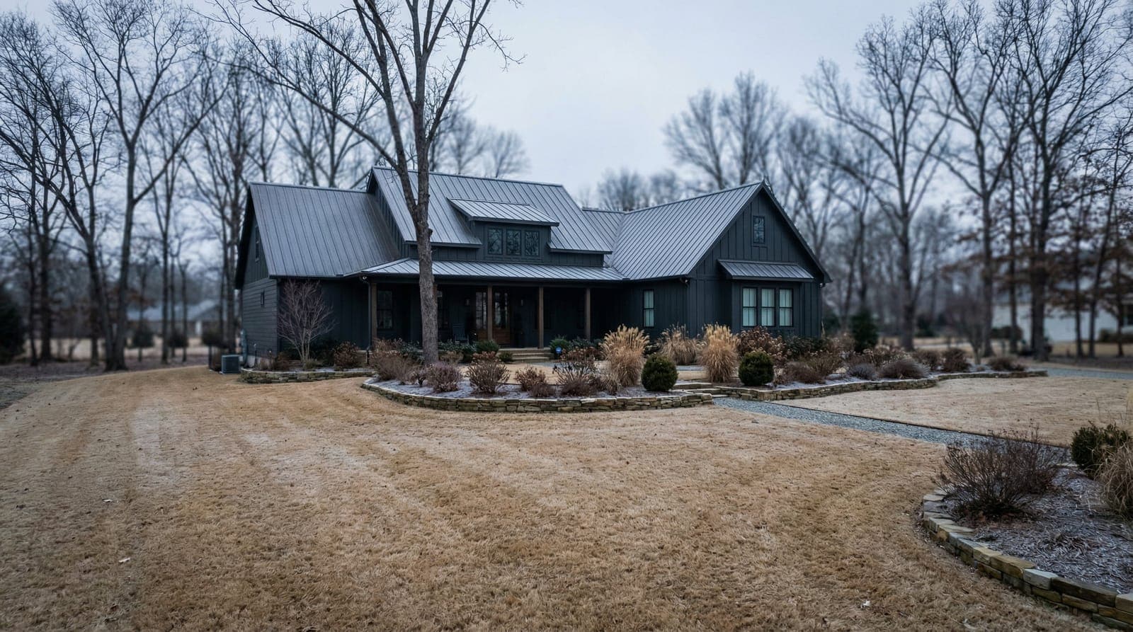 Professional photograph of how to grow grass in shade - residential lawn care