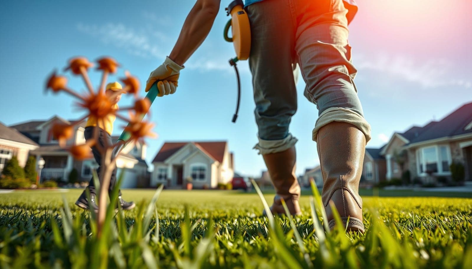 how to keep lawn green in summer - hero image