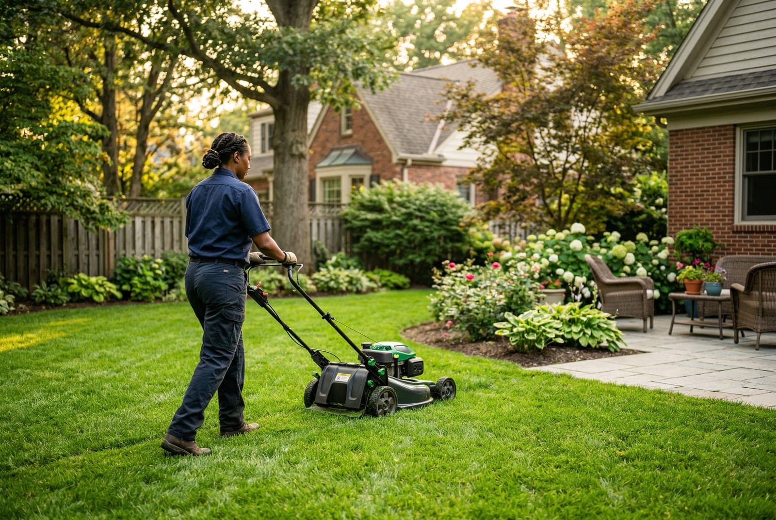 Crabgrass weed identified in lawn before treatment
