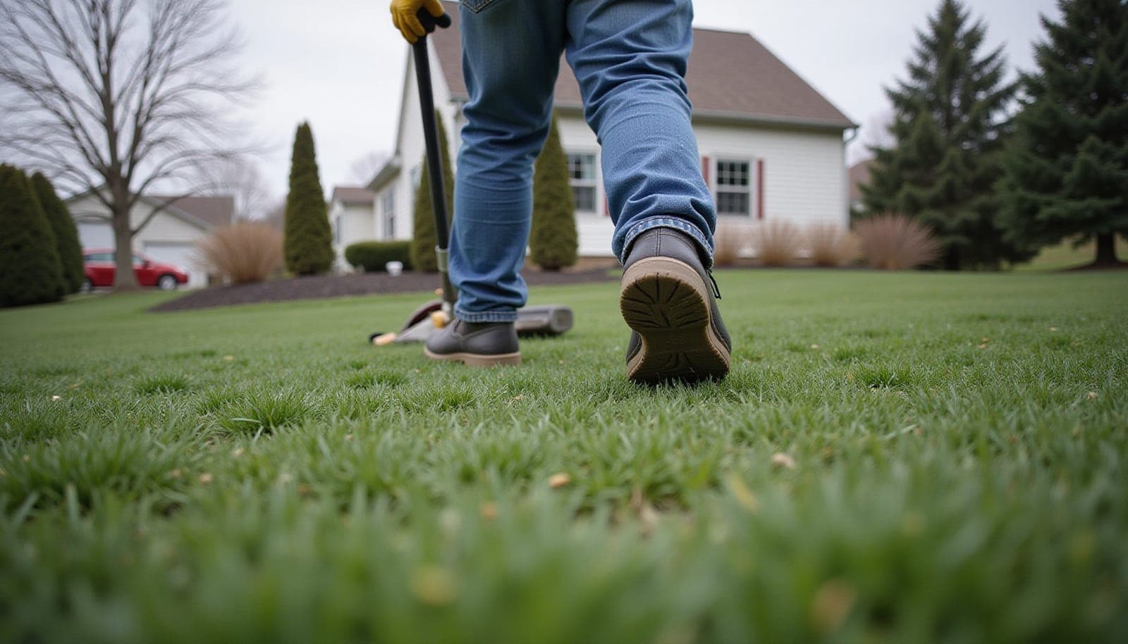 Professional photograph of Why is my lawn not growing - residential lawn care