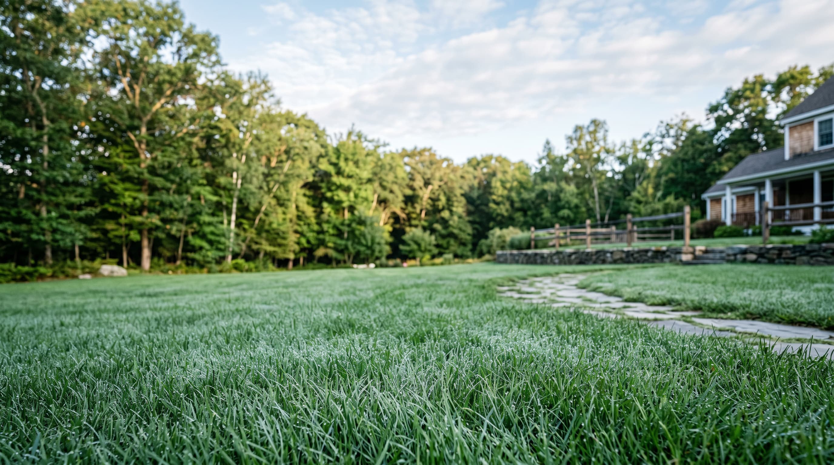 Alaska lawn care — cool-season region