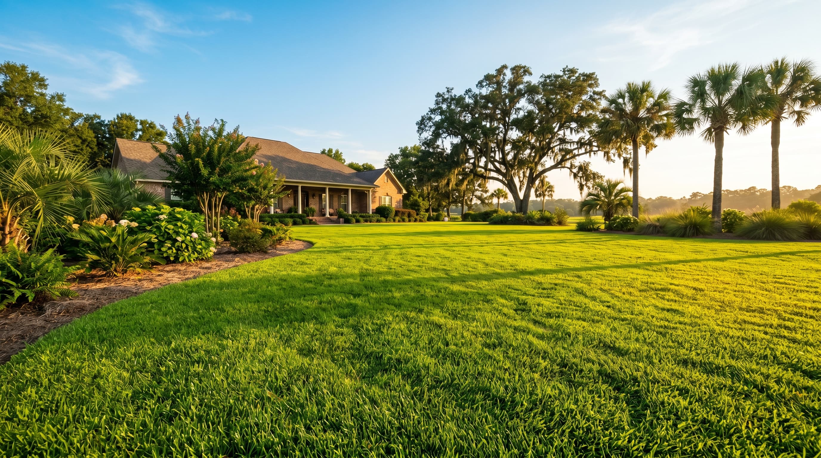 Georgia lawn care — warm-season region