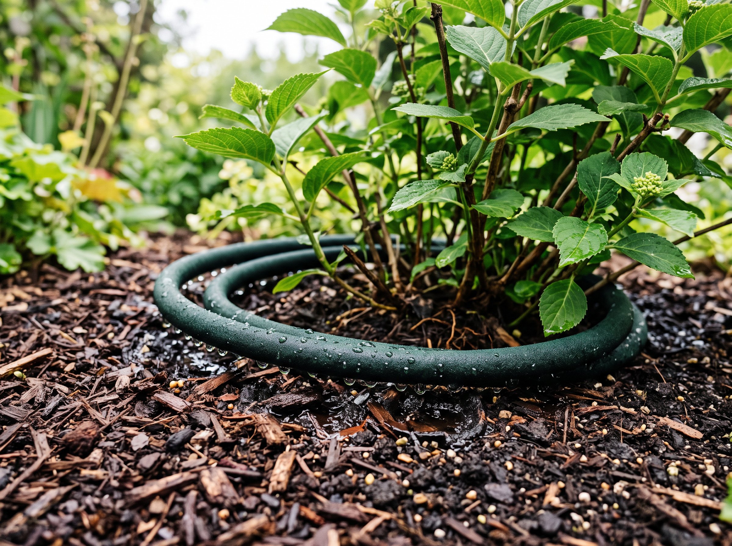 Lawn care during water restrictions showing drought-tolerant grass maintenance techniques