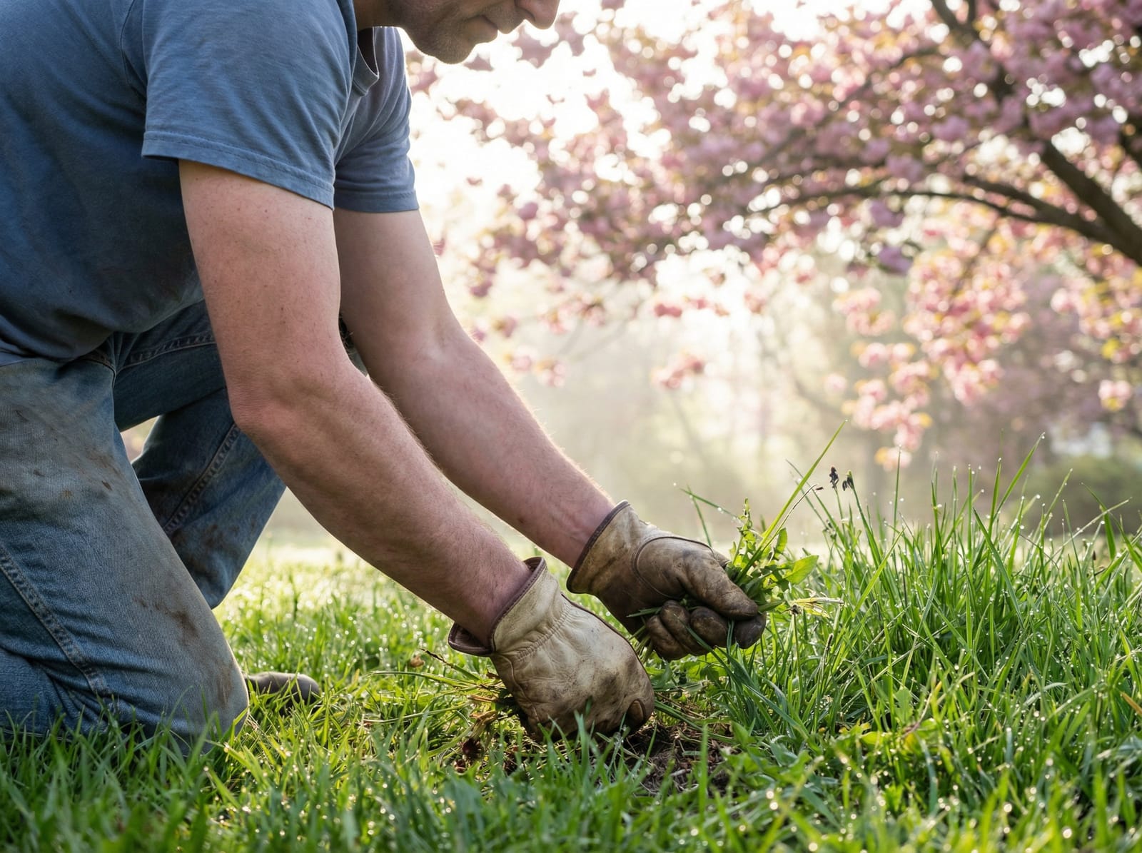 spring lawn care tricks - section image