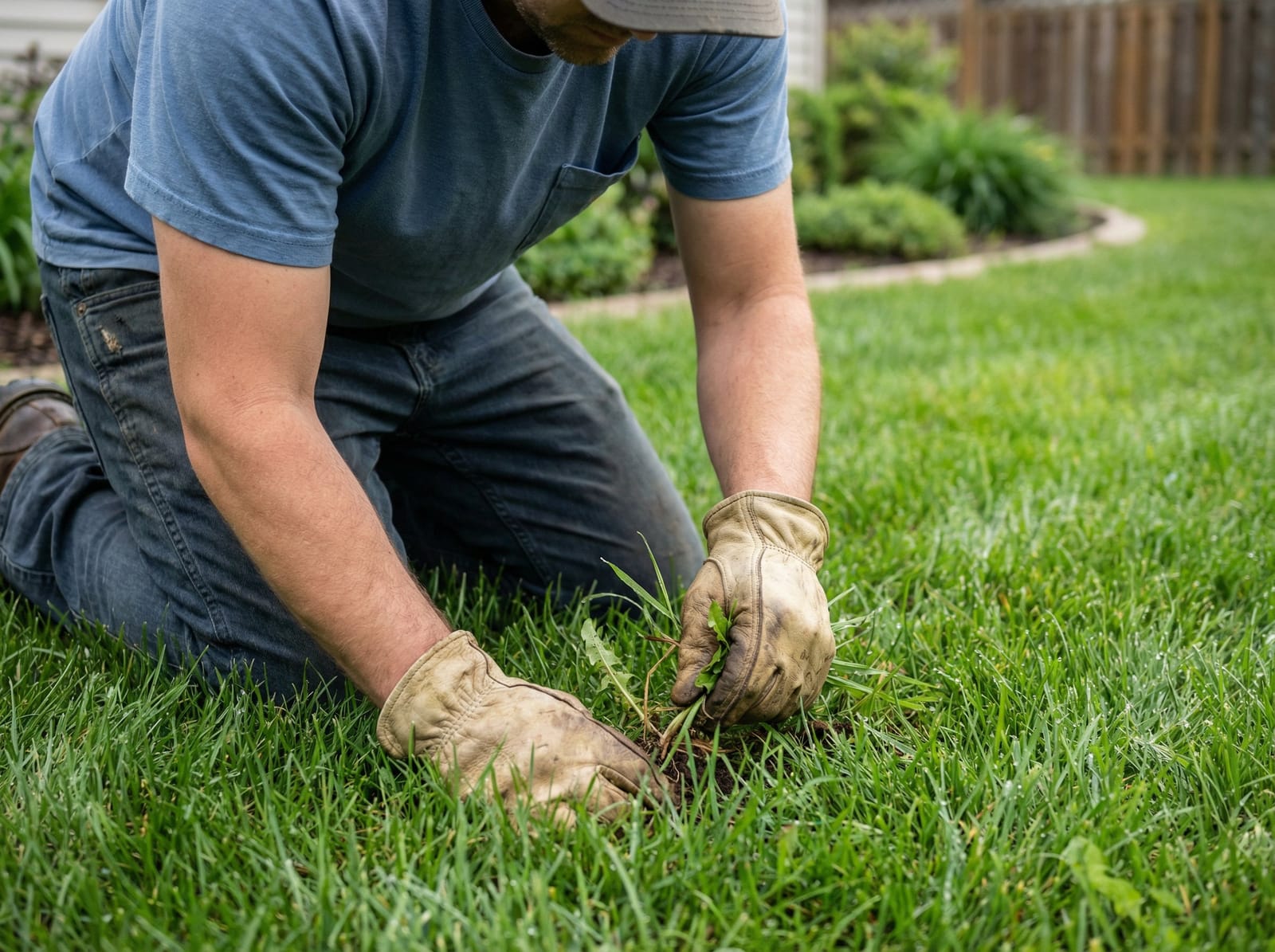 wire-free robotic lawn mower - section image