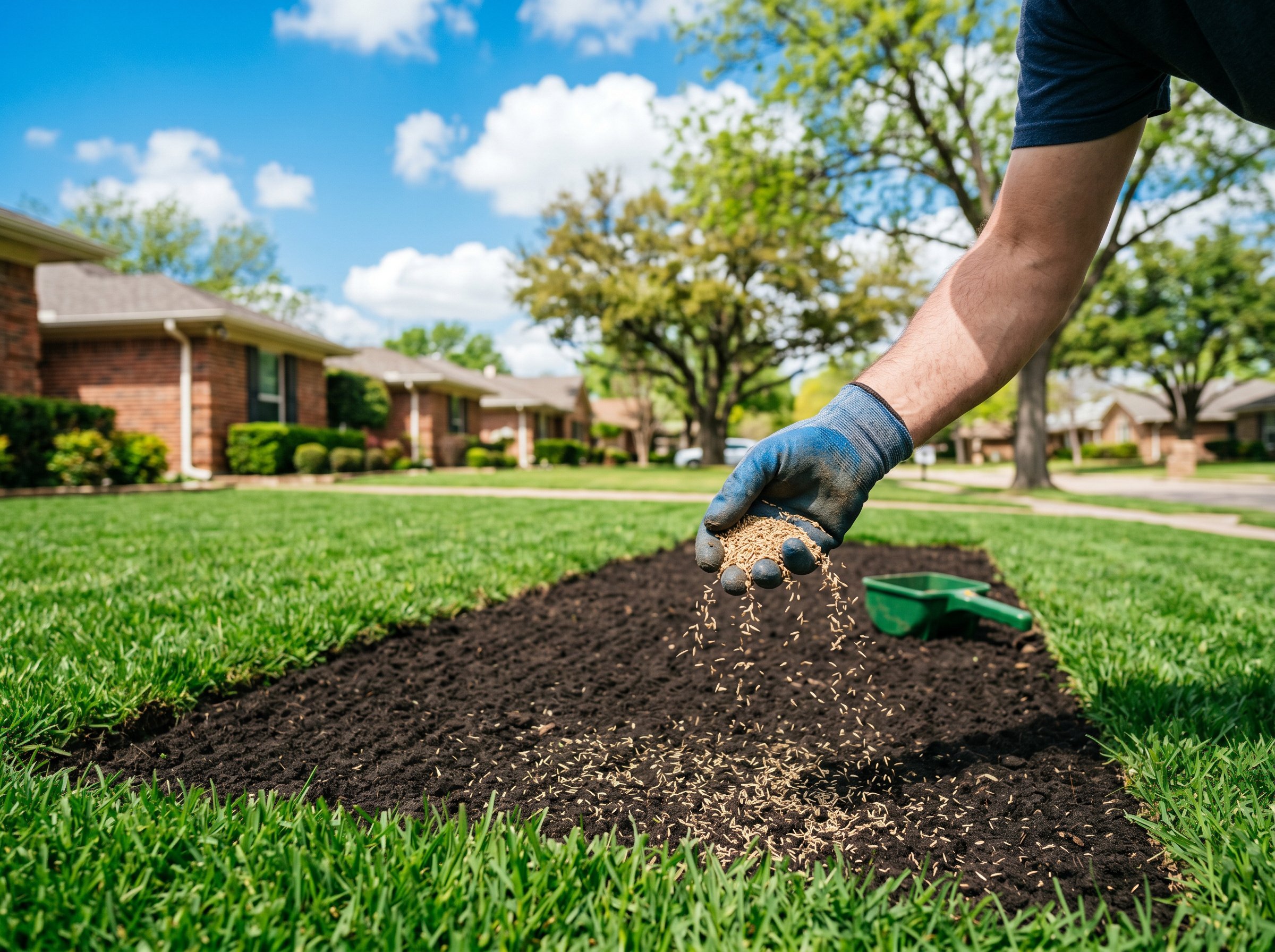 When to plant grass seed in Dallas during optimal fall season