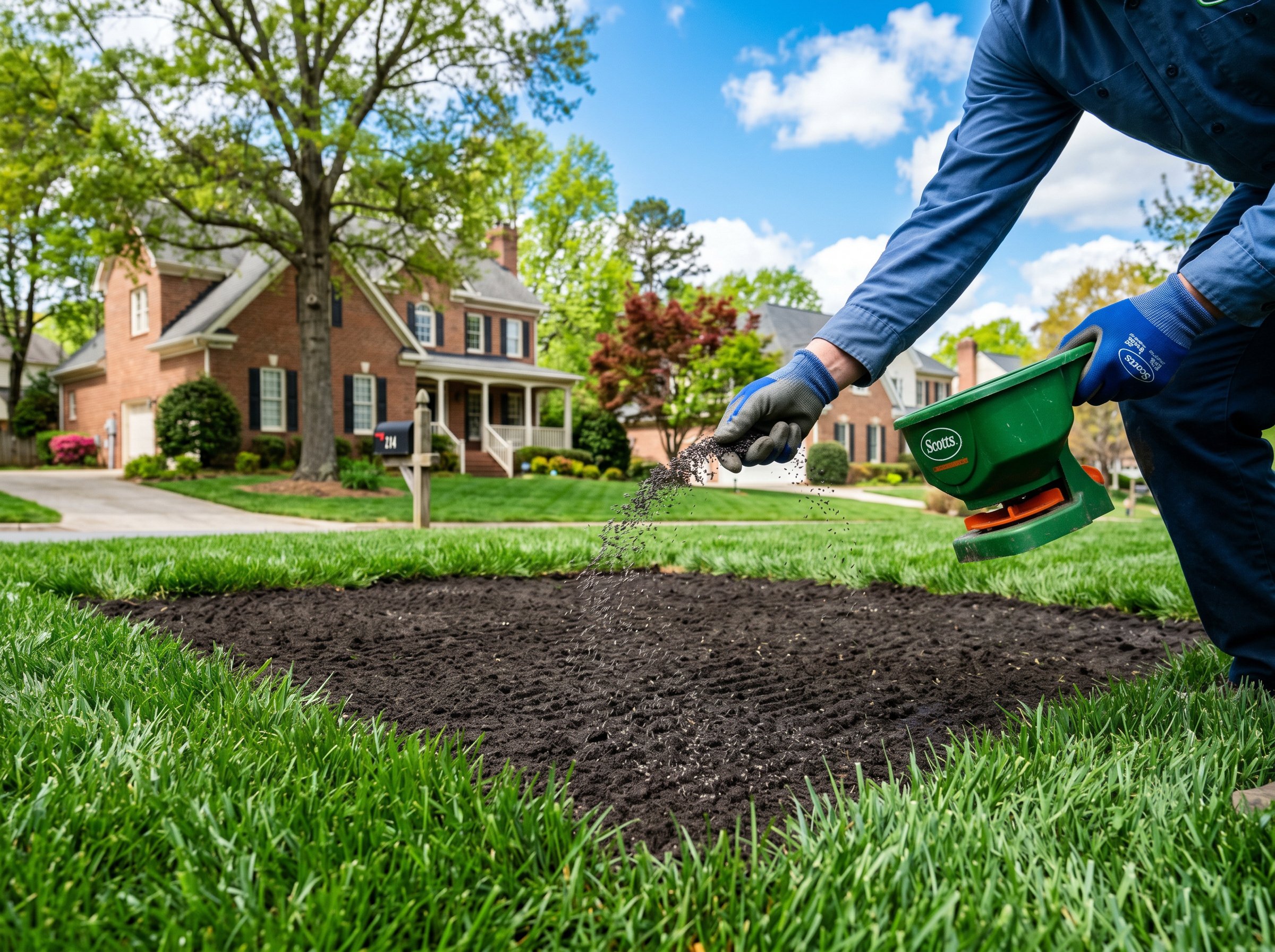 Raleigh grass seeding calendar showing optimal planting dates throughout the year