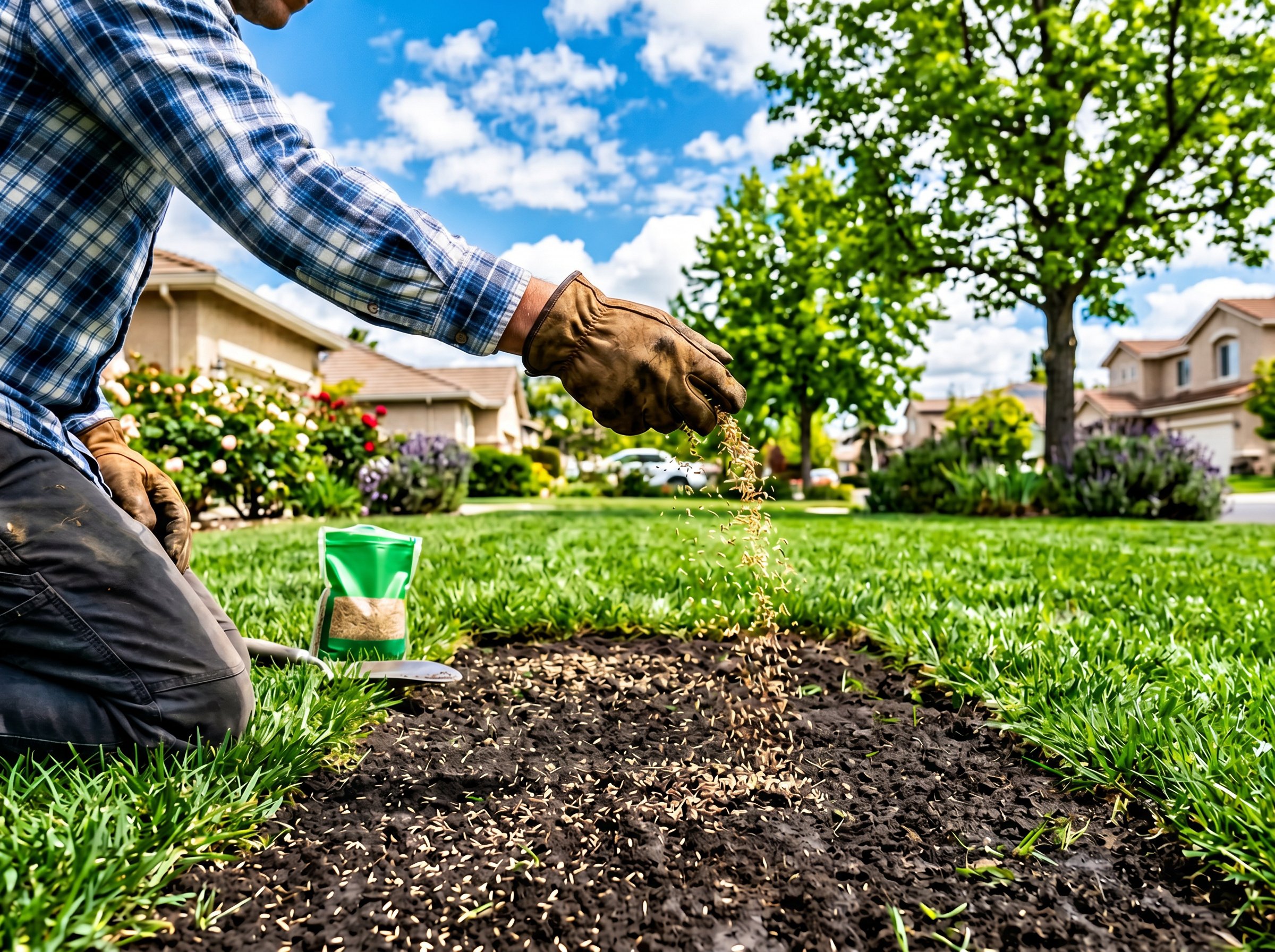 When to plant grass seed in California during optimal fall season