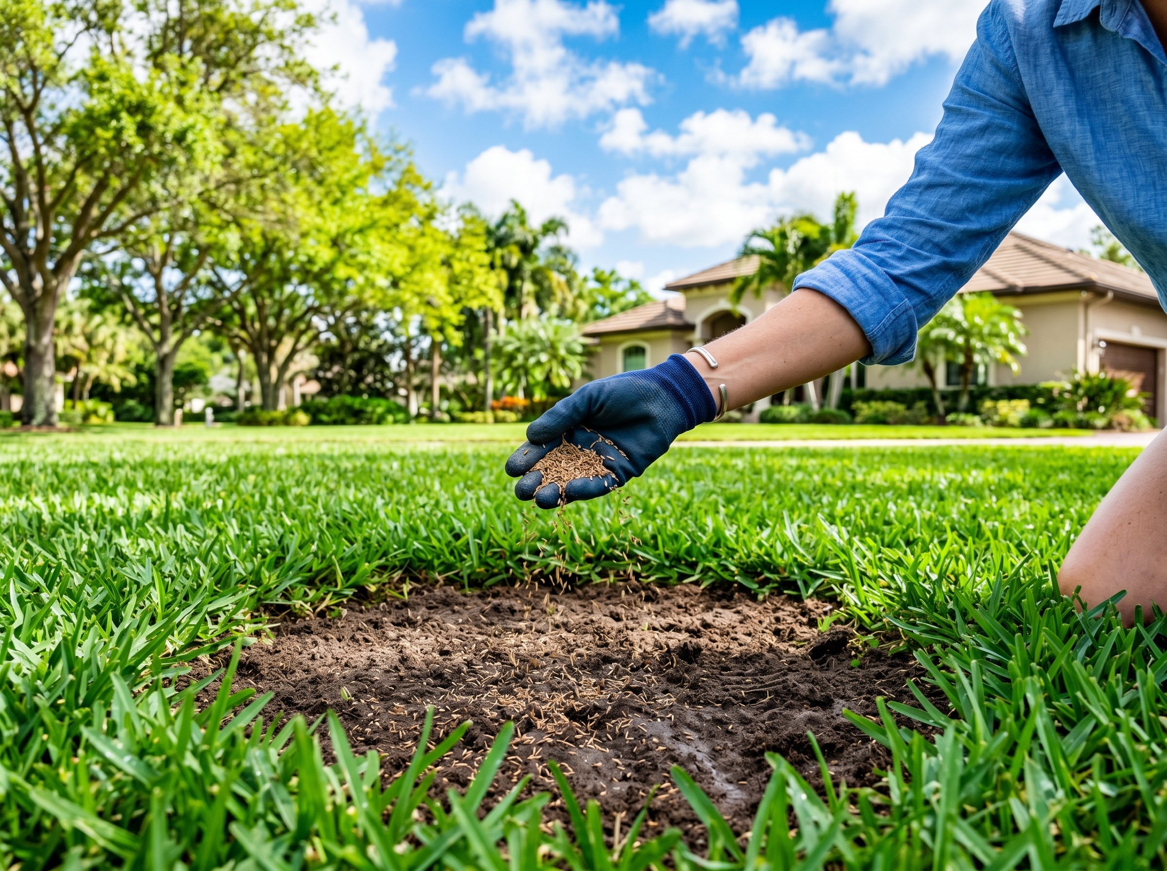 When to plant grass seed in Florida during optimal growing season