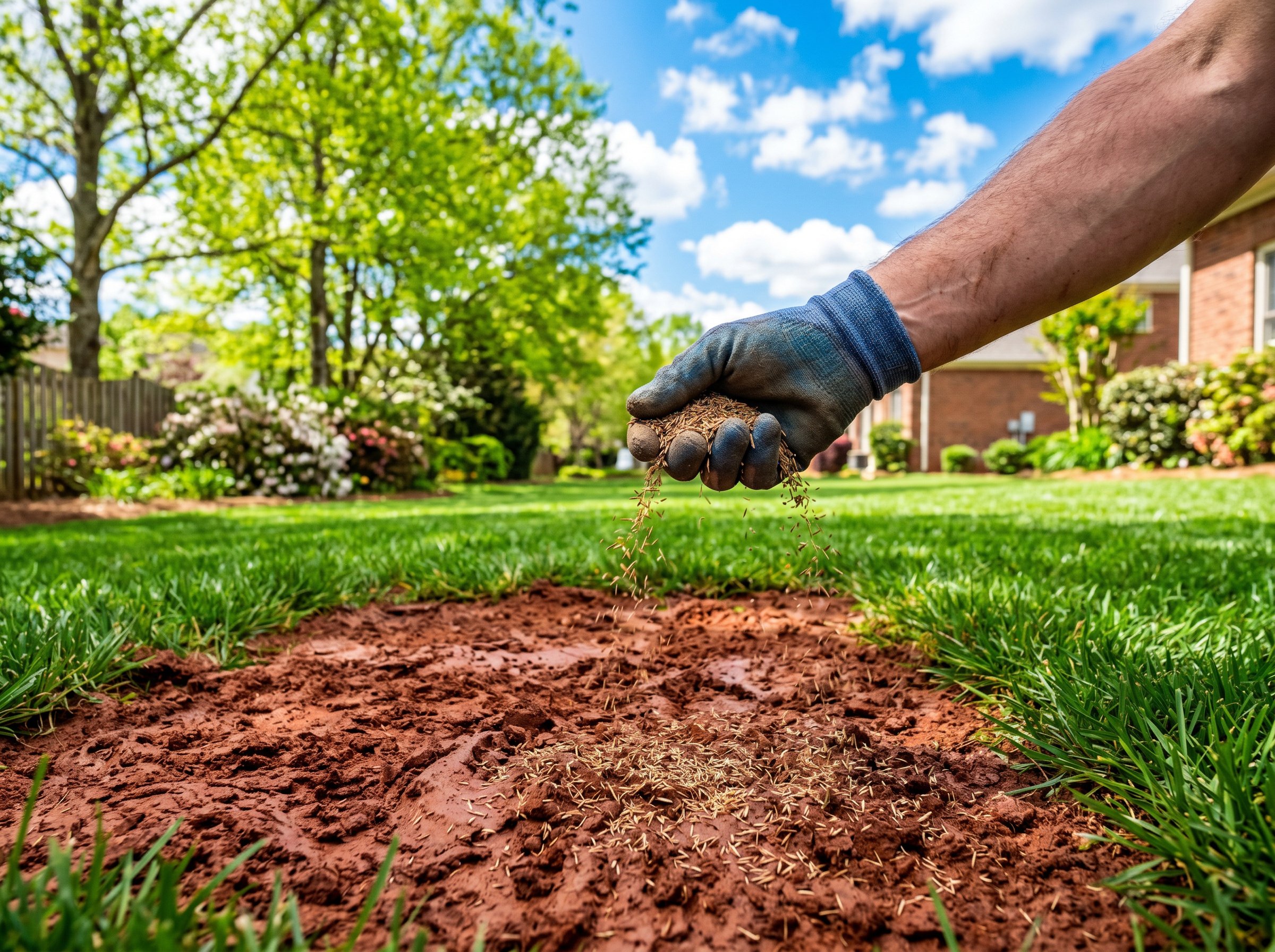 When to plant grass seed in Georgia during optimal growing season